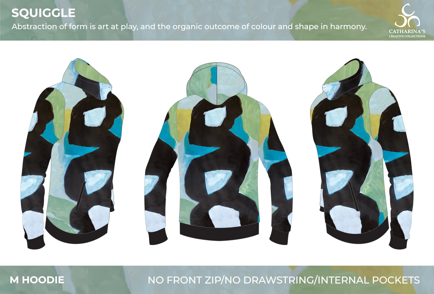 Unisex Hoodie - Squiggle