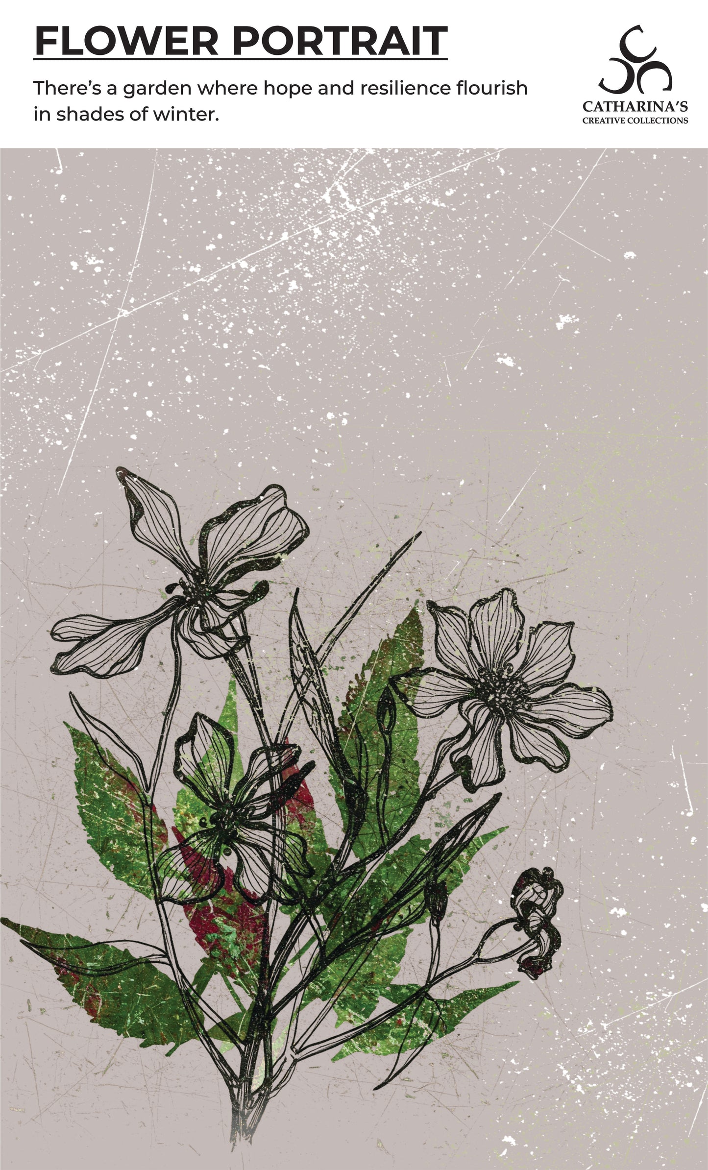 Unisex Hoodie - Flower Portrait