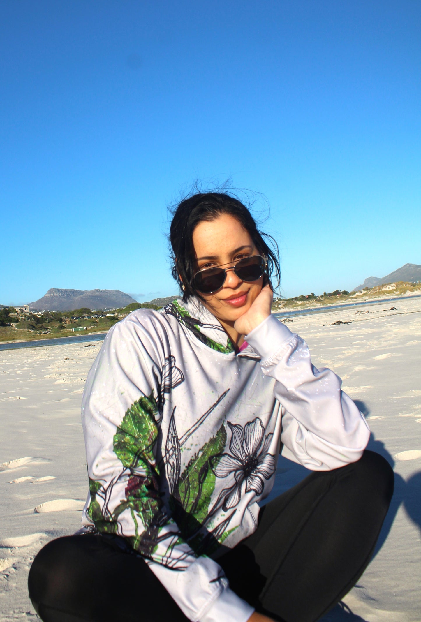 Unisex Hoodie - Flower Portrait