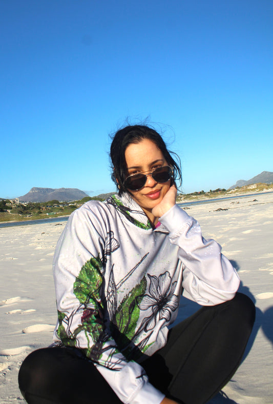 Unisex Hoodie - Flower Portrait