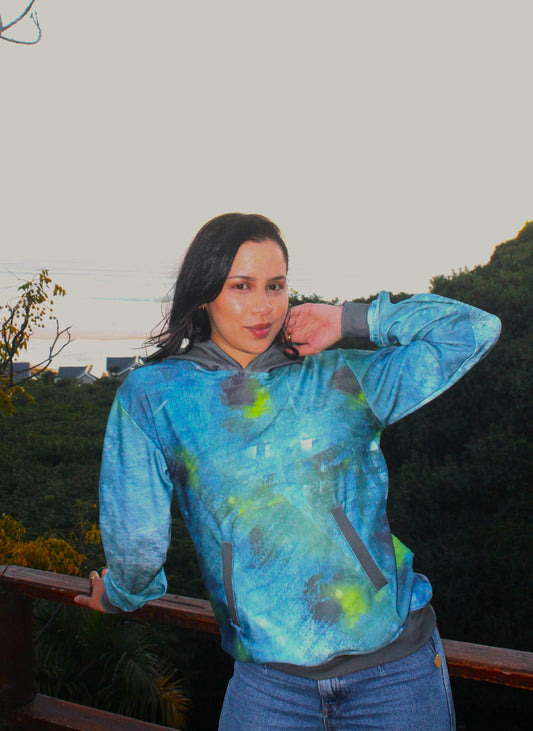 Unisex Hoodie - Something Peacock
