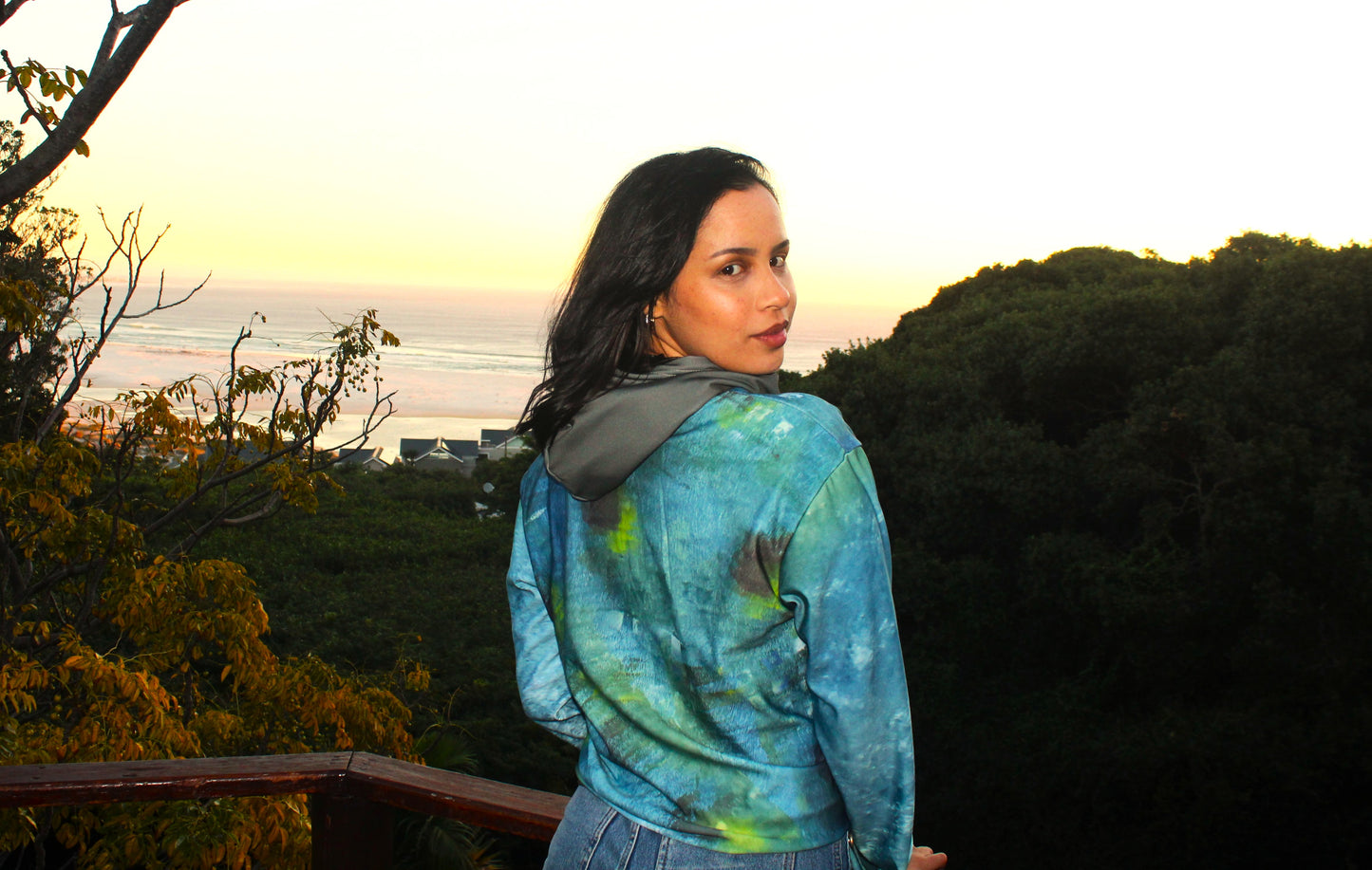 Unisex Hoodie - Something Peacock
