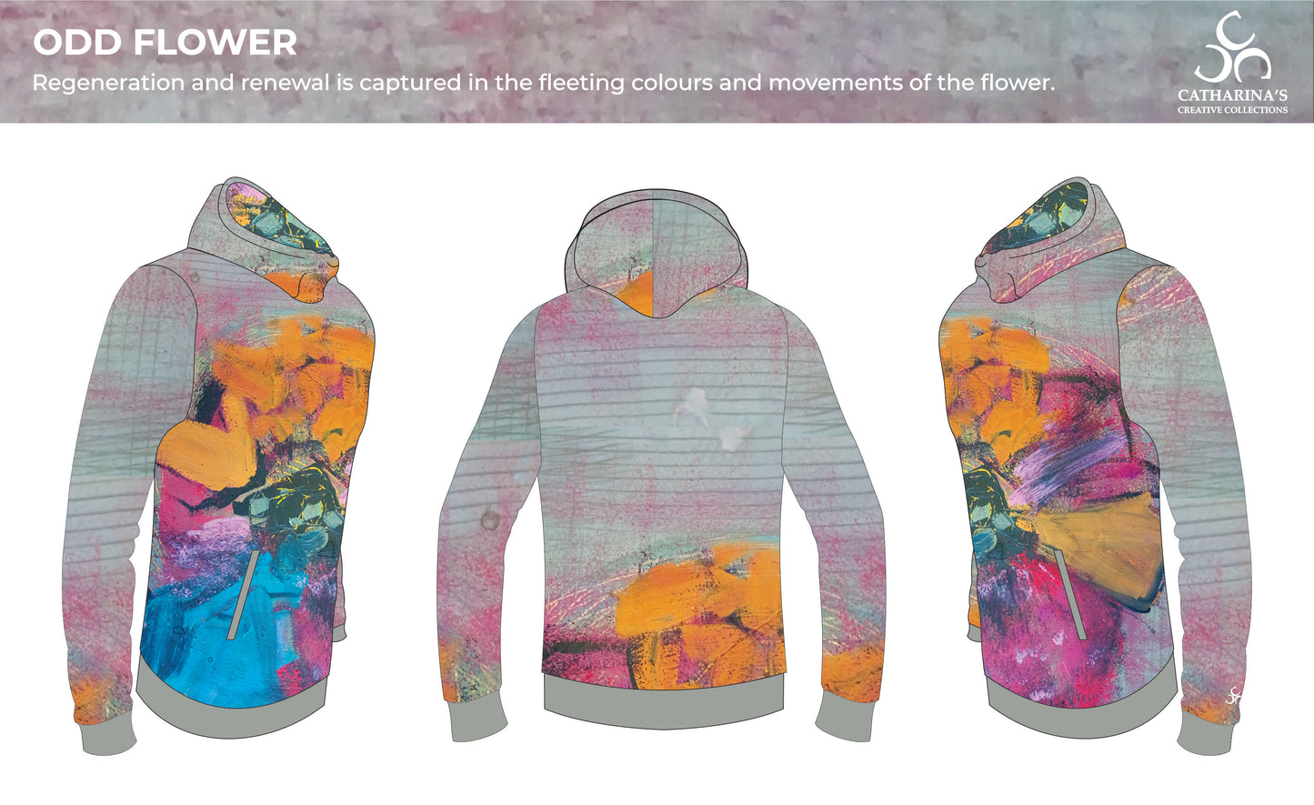 Unisex Hoodie - Odd Flower