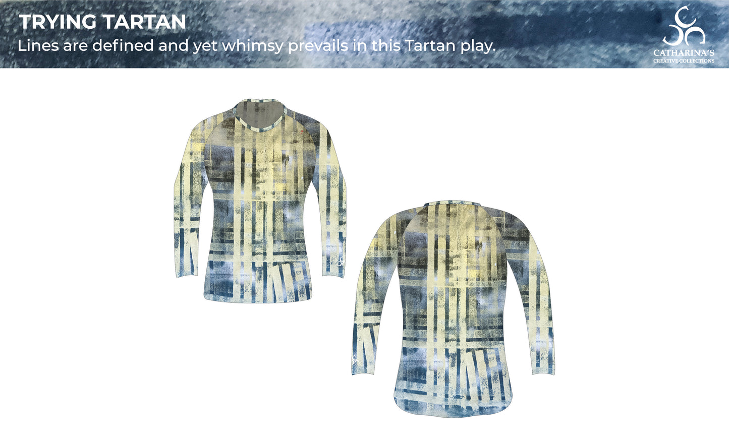 Ladies long sleeve shirt - Trying Tartan